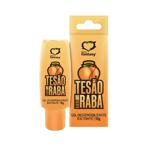 Tesão na Raba Dessensibilizante Excitante Gel 15g Sexy Fantasy