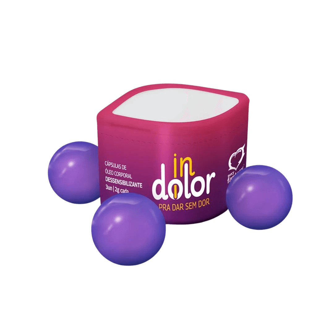 Cápsula Indolor Dessensibilizante 3un Sexy Fantasy