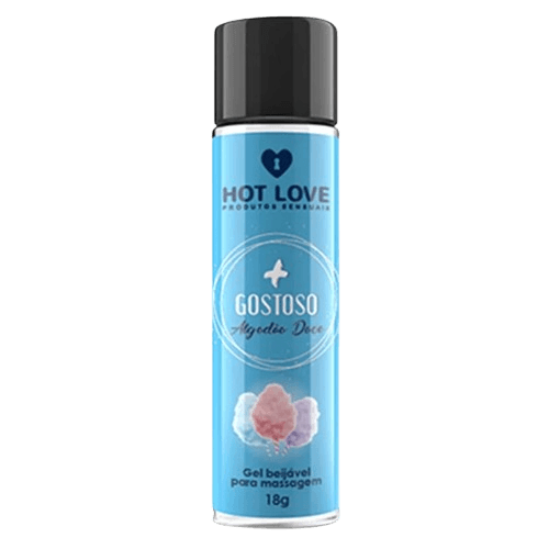 + Gostoso Gel Beijável 18g Algodão Doce Hot Love