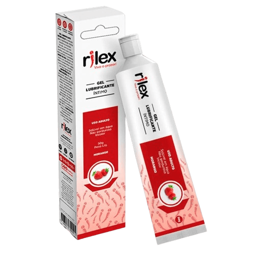 Lubrificante Aroma Morango 50g Rilex