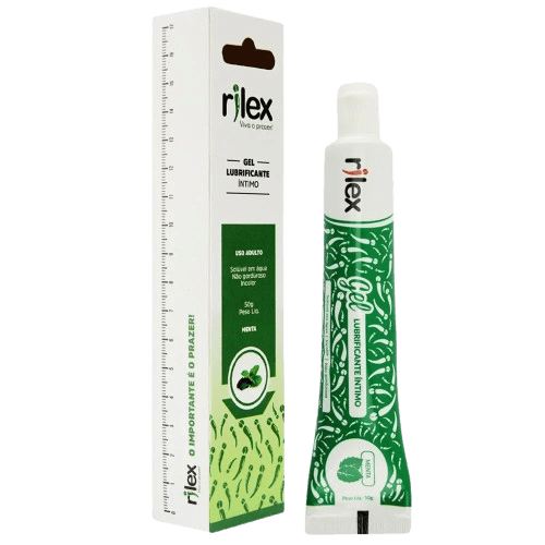 Lubrificante Aroma Menta 50g Rilex